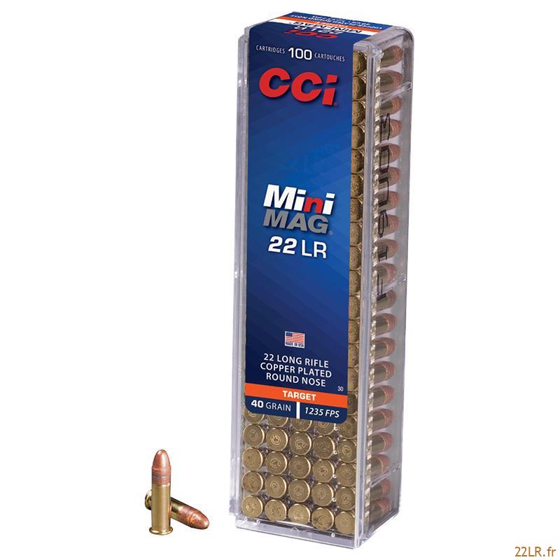 Balle 22 LR Cci Mini Mag - 40Gr