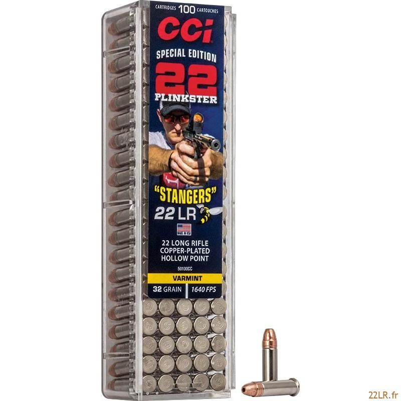 Balle 22 LR Cci Stangers Hyper Velocity - 32Gr