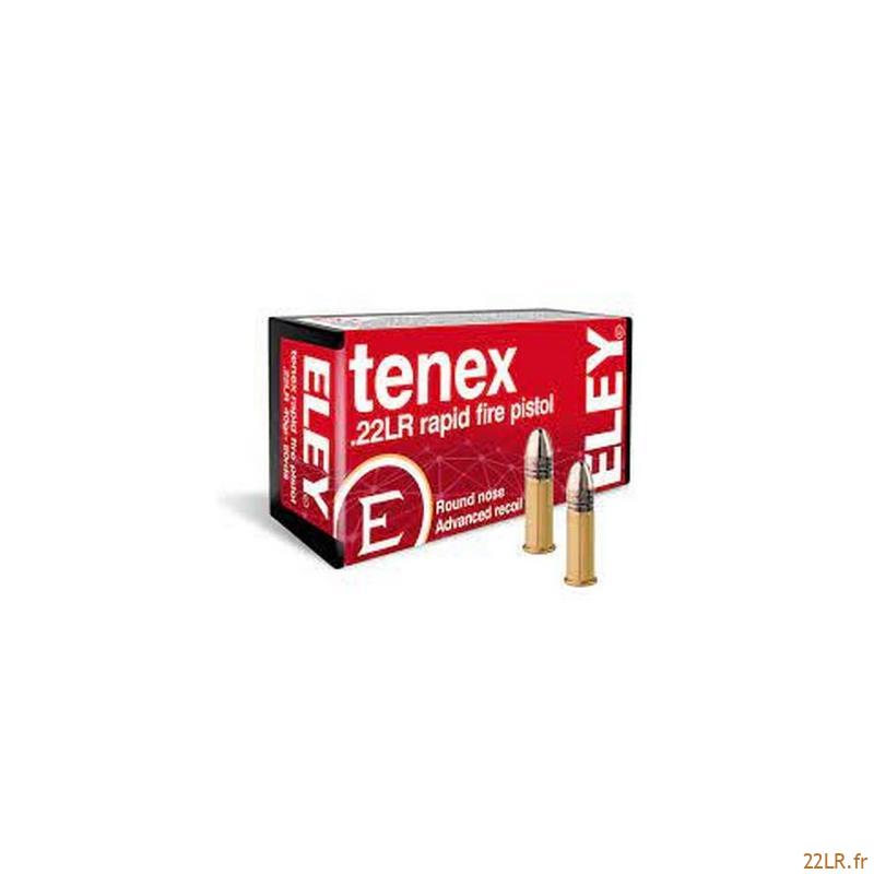 Balle 22 LR Eley Tenex Rapid Fire Pistol - 40Gr