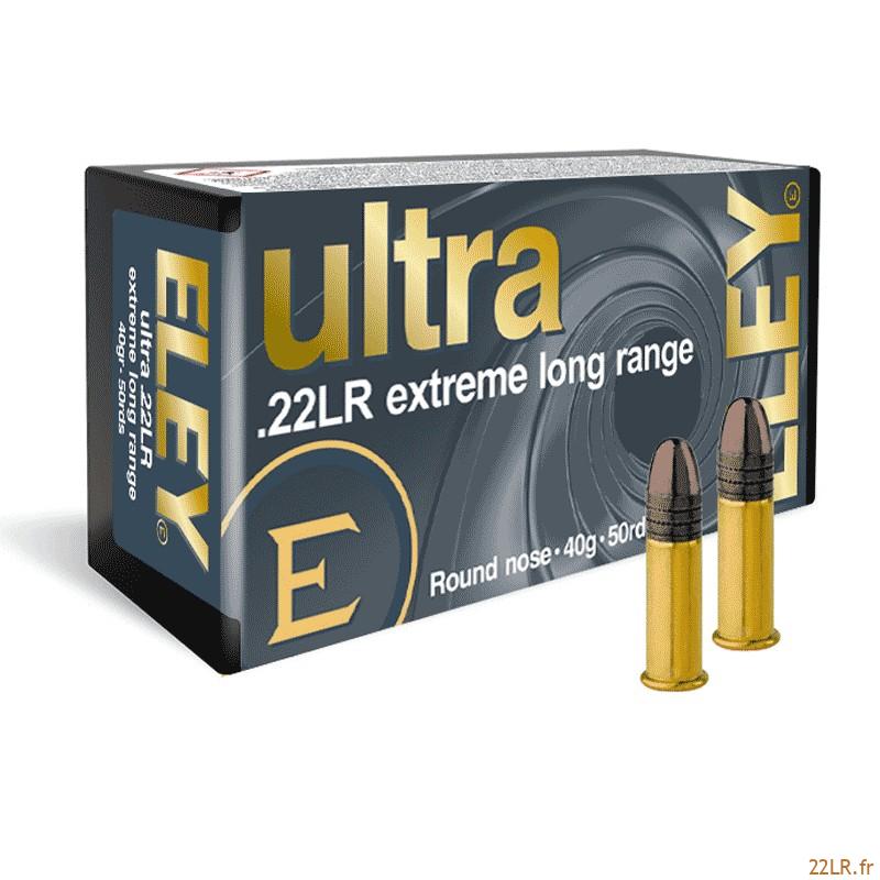 Balle 22 LR Eley Ultra Extreme Long Range Rn - 40Gr
