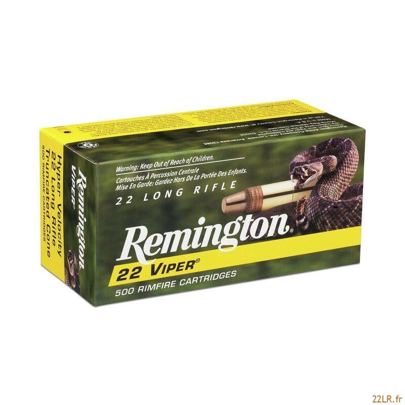 Balle 22 LR Remington Viper Hyper Velocity - 36Gr
