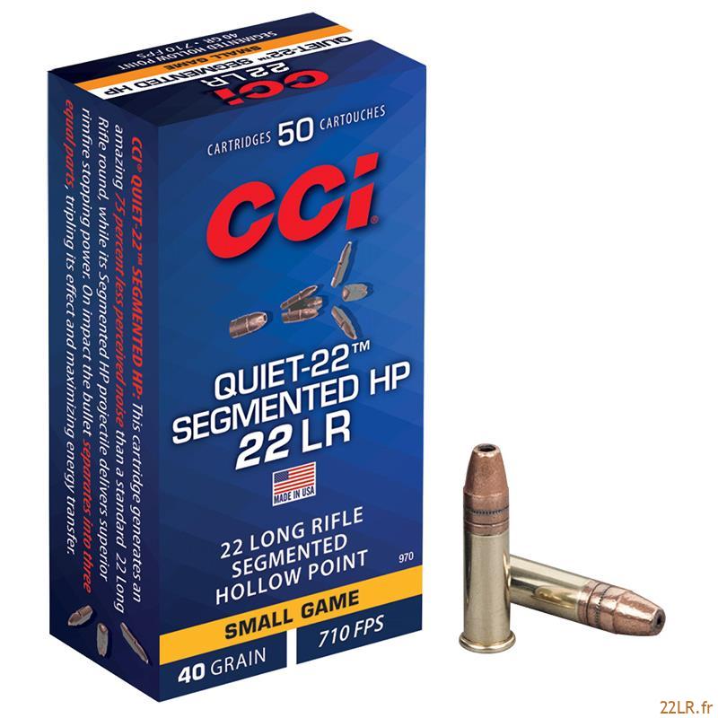 Balle 22 LR Speer Cci Small Game Quiet-22