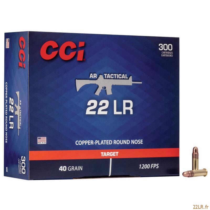 Balle 22LR Cci Ar Tactical - 40Gr