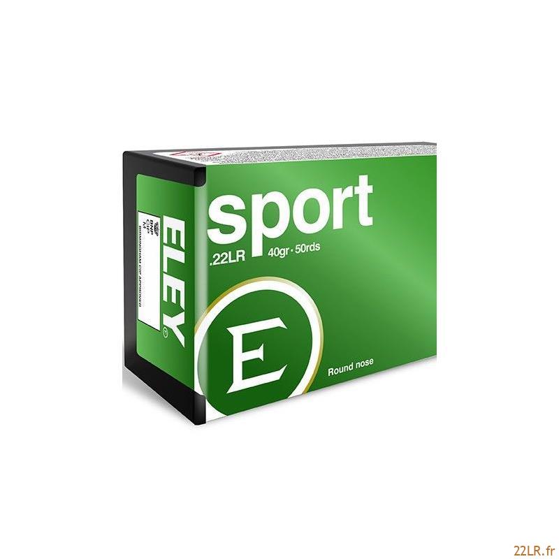Balle 22LR Eley Sport - 40Gr
