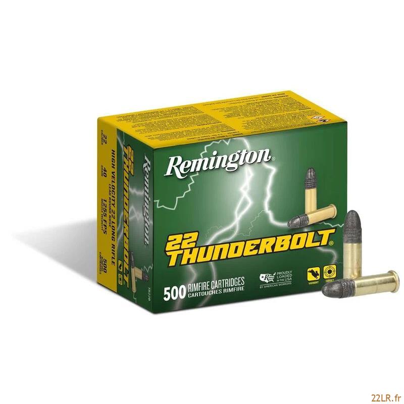 Balle 22LR Remington Thunderbolt High Velocity - 40Gr
