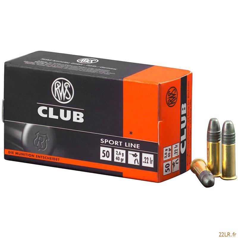 Balle 22LR Rws Club