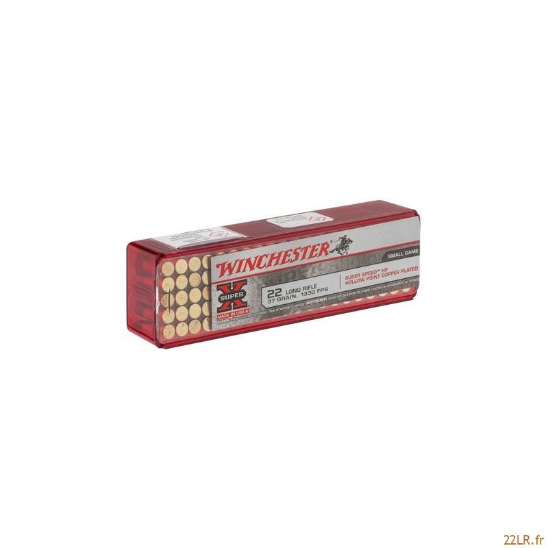 Balle 22LR Winchester Super-X Super Speed - 37Gr