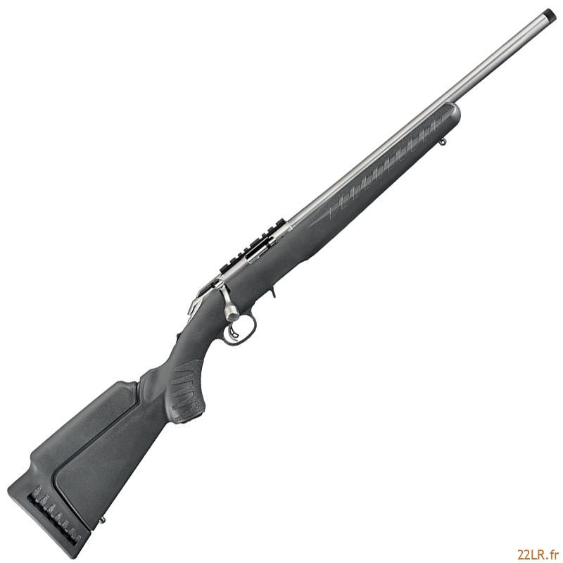 Carabine 22LR Ruger American Rimfire Noir Inox