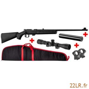 Pack Carabine 22LR Norinco Nr15 Crosse Synthétique