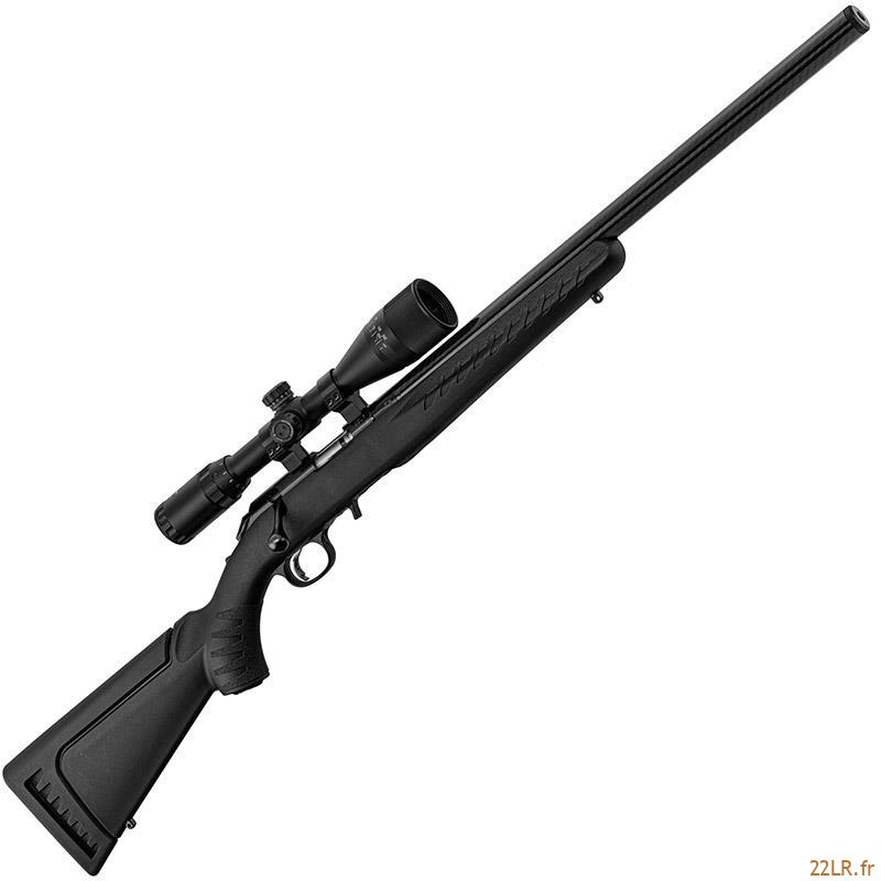 Pack Carabine À Verrou Ruger American Rimfire + Lunette De Visée 3-9X40