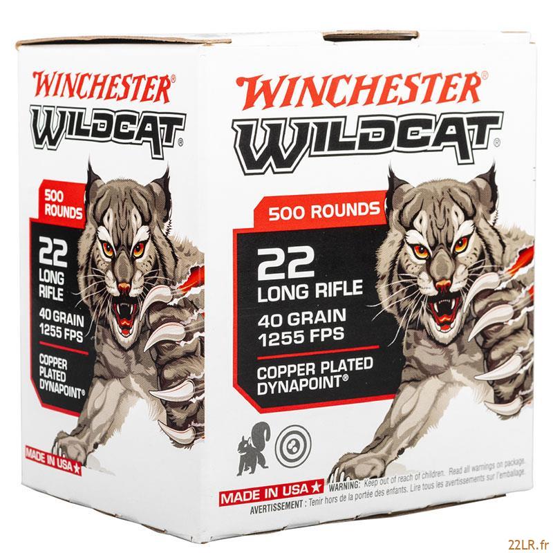 Balle 22 LR Winchester Wildcat dynapoint 40Gr