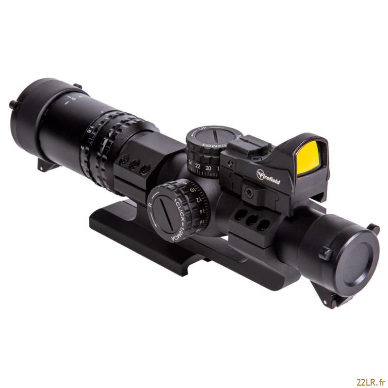 Lunette 22LR 1-4X24 Firefield Rapidstrike Sfp Riflescope Kit – Image 3