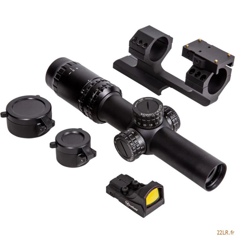 Lunette 22LR 1-4X24 Firefield Rapidstrike Sfp Riflescope Kit – Image 4