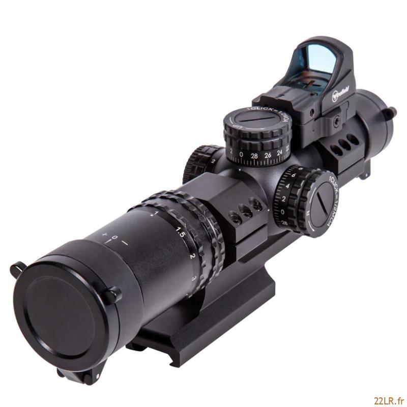 Lunette 22LR 1-4X24 Firefield Rapidstrike Sfp Riflescope Kit – Image 5