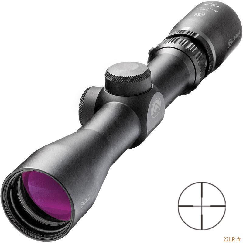 Lunette 22LR 2-7X20 Burris Scout