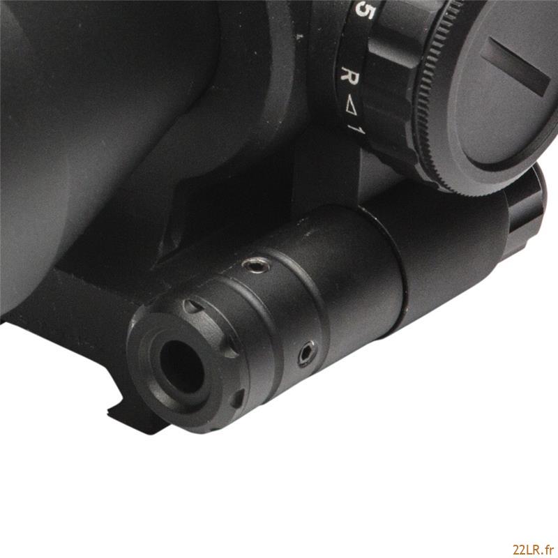 Lunette 22LR 2.5-10X40 Firefield Barrage Riflescope avec laser rouge – Image 5