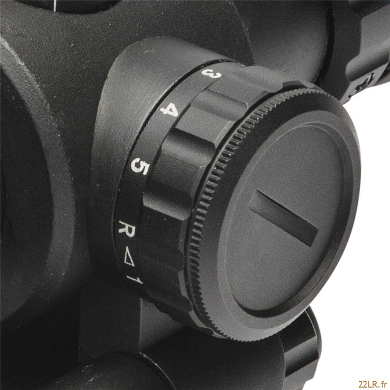 Lunette 22LR 2.5-10X40 Firefield Barrage Riflescope avec laser rouge – Image 6