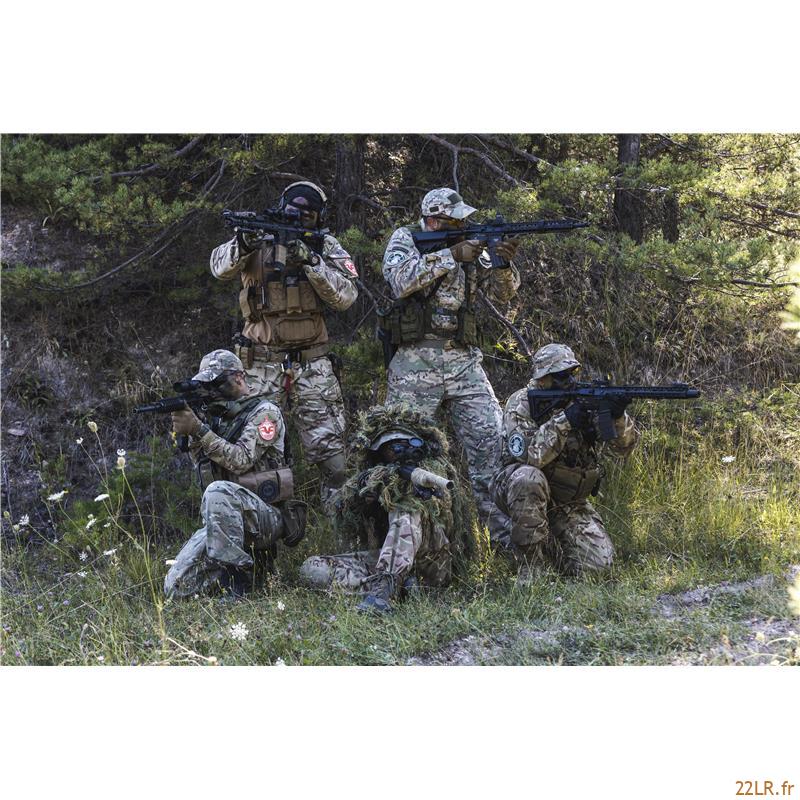 Lunette 22LR 2.5-10X40 Firefield Barrage Riflescope avec laser rouge – Image 9