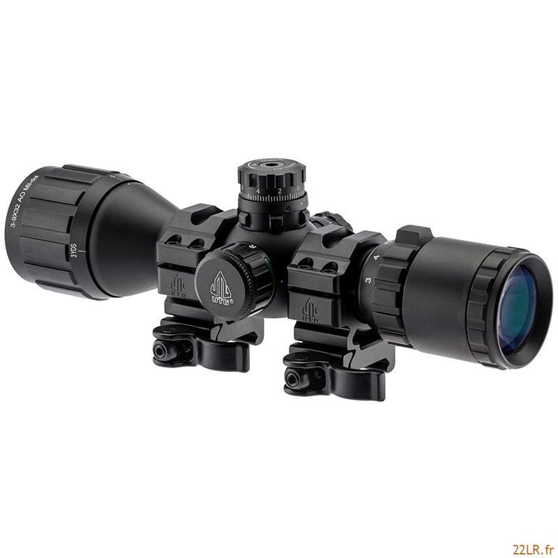 Lunette pour 22LR 3-9X32 Utg Mildot illuminée – Image 2