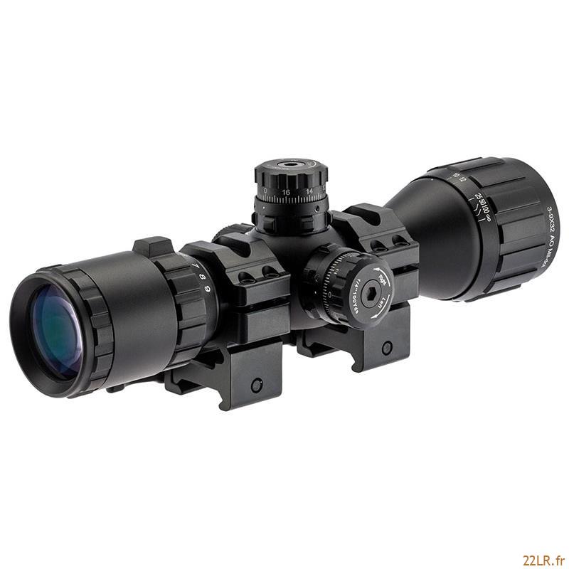 Lunette pour 22LR 3-9X32 Utg Mildot illuminée – Image 3