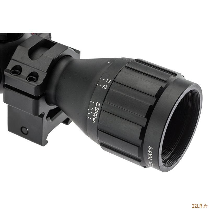 Lunette pour 22LR 3-9X32 Utg Mildot illuminée – Image 6