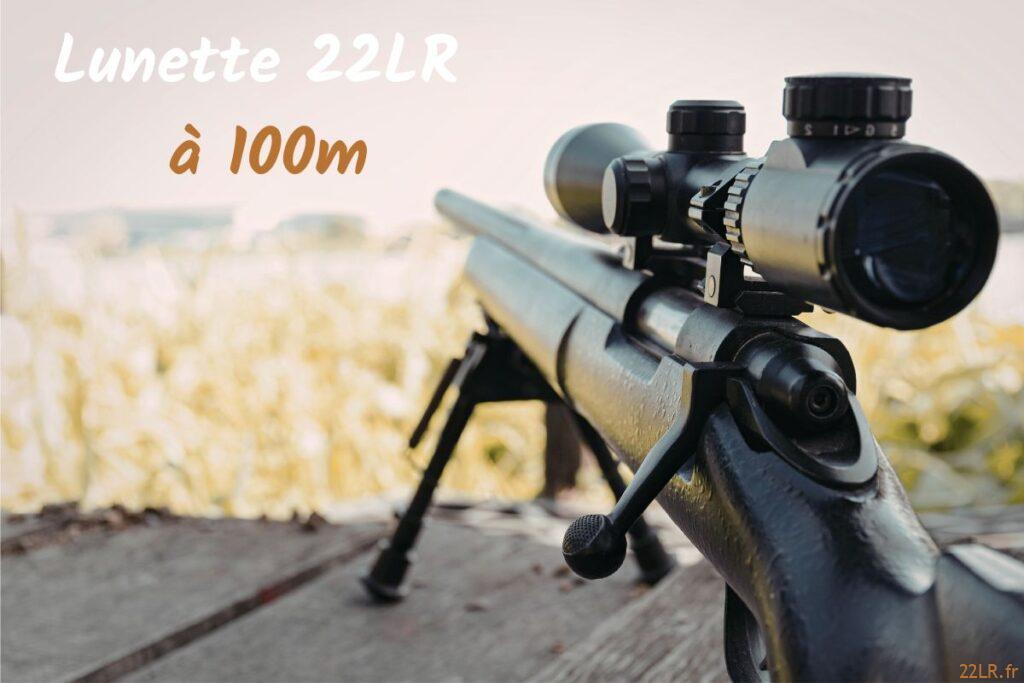 Lunette 22lr pour 100m